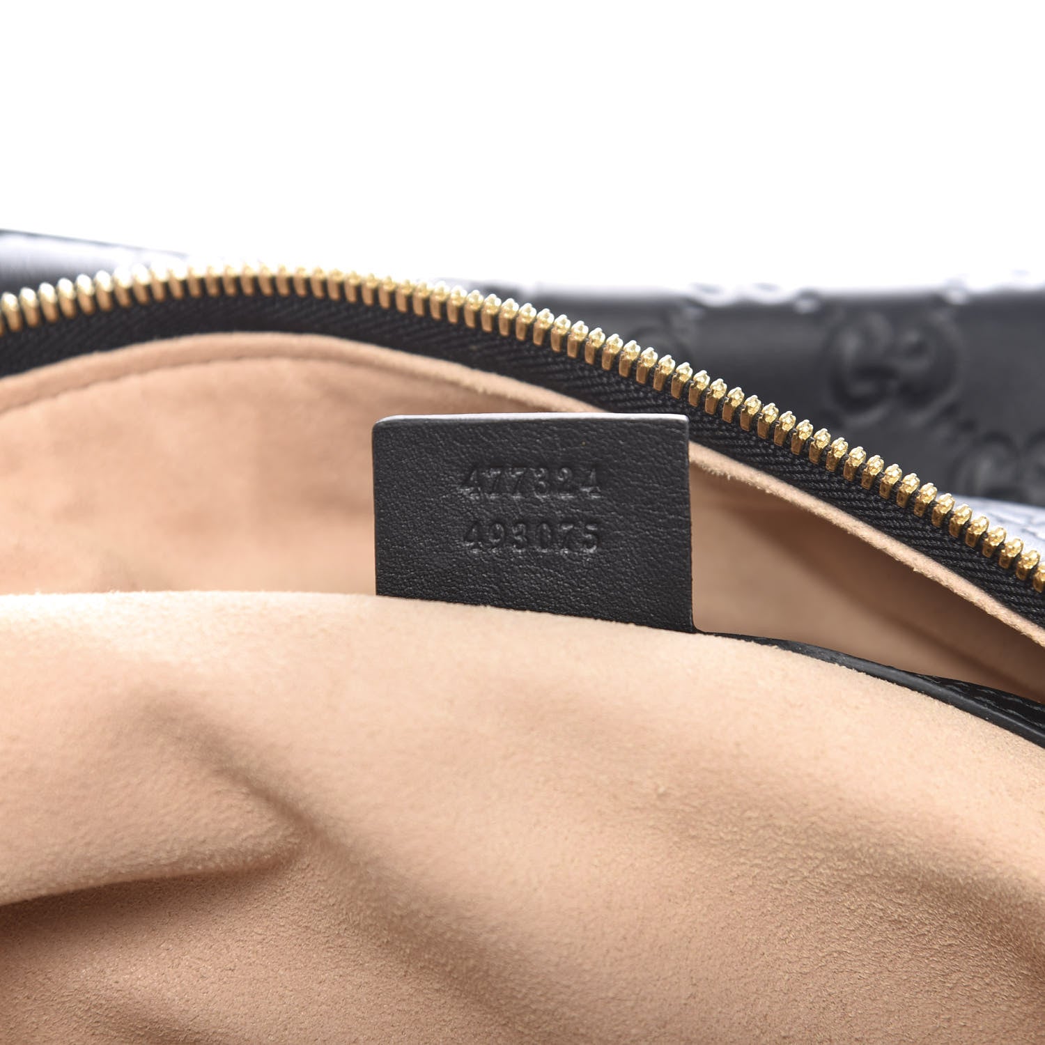 Gucci Guccissima Signature Large Linea A Hobo Black 7 of 10