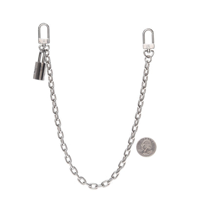 Louis Vuitton XL Pochette Extender Key Ring Chain Silver 2 of 3