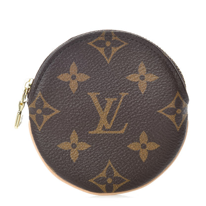 Louis Vuitton Monogram Round Coin Purse 1 of 8