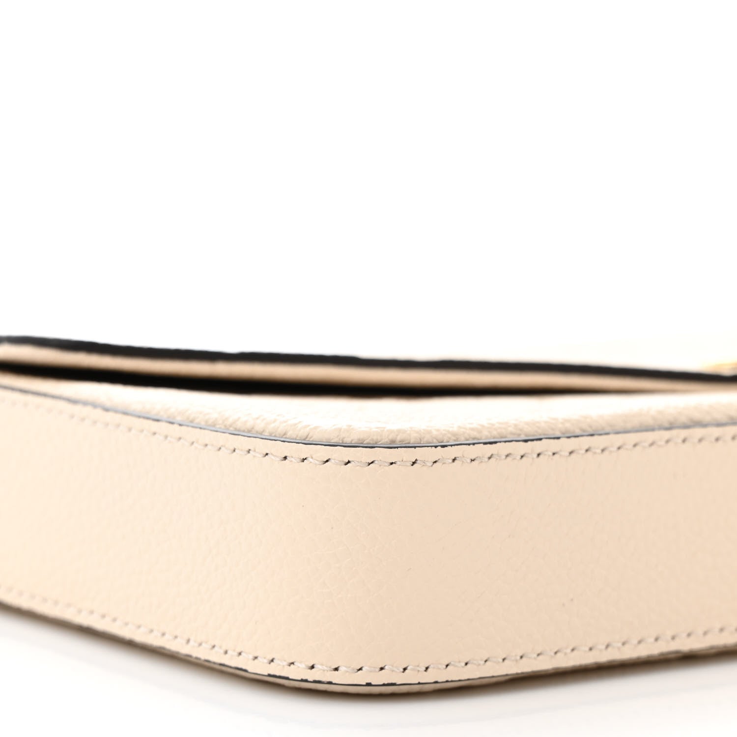 Louis Vuitton Empreinte Pochette Felicie Chain Wallet Cream 9 of 10