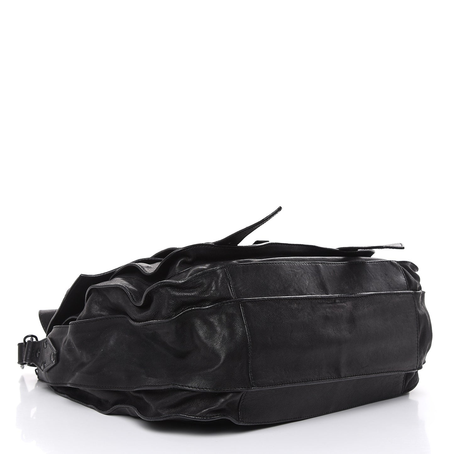 Lambskin PS1 Large Satchel Black