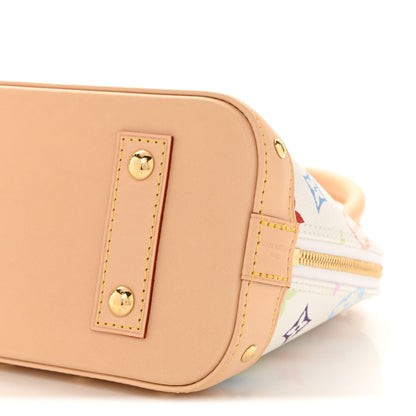 Louis Vuitton LV x TM Monogram Multicolor Alma BB White 9 of 10