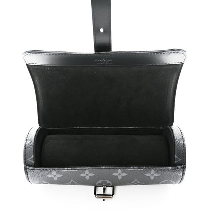 Louis Vuitton Monogram Eclipse 3 Watch Travel Case 6 of 10