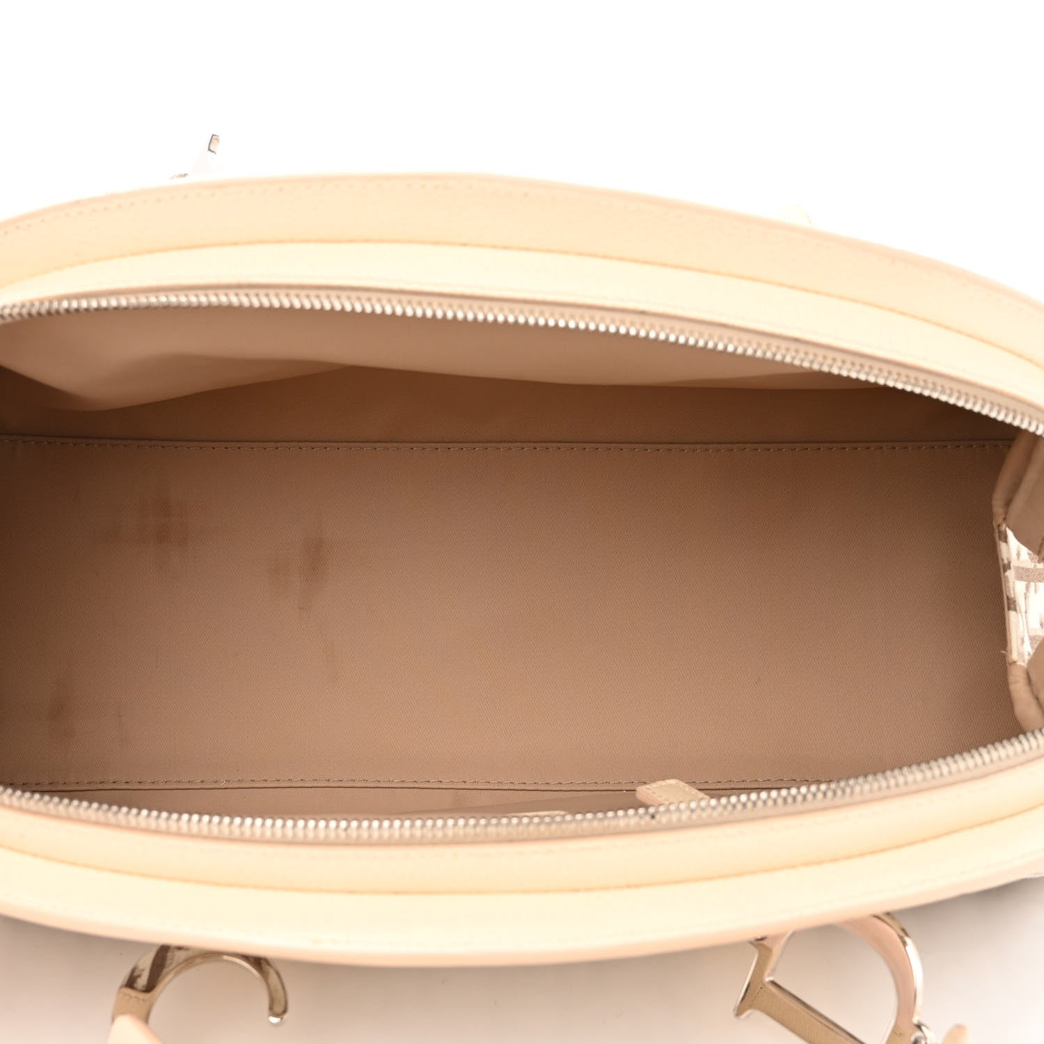 Christian Dior Monogram Vintage Flowers Bowler Beige 5 of 14