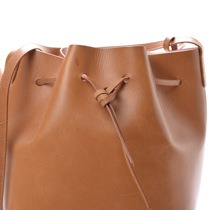 Mansur Gavriel Vegetable Tanned Calfskin Bucket Bag Cammello Rosa 9 of 18