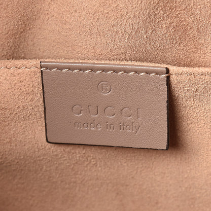 Gucci Calfskin Matelasse GG Marmont Backpack Porcelain Rose 6 of 9