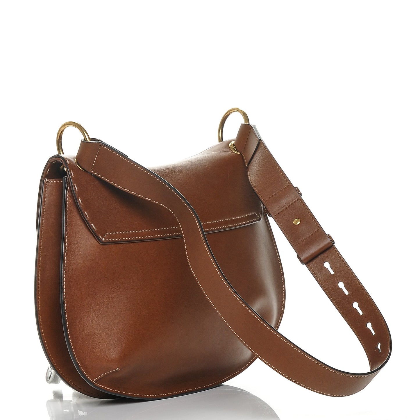 Calfskin Feline GG Marmont Flap Shoulder Bag Cuir