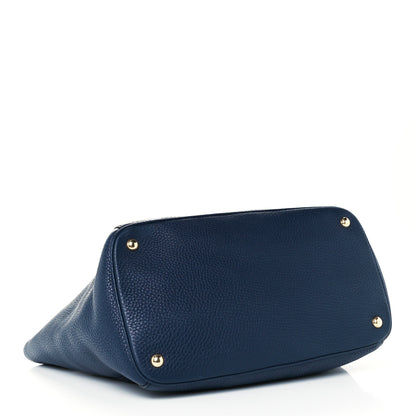 Prada Vitello Daino Tote Inchiostro 3 of 9