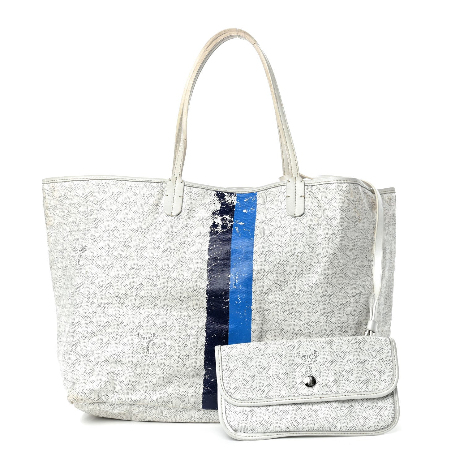 Goyard Goyardine Saint Louis PM White 3 of 9
