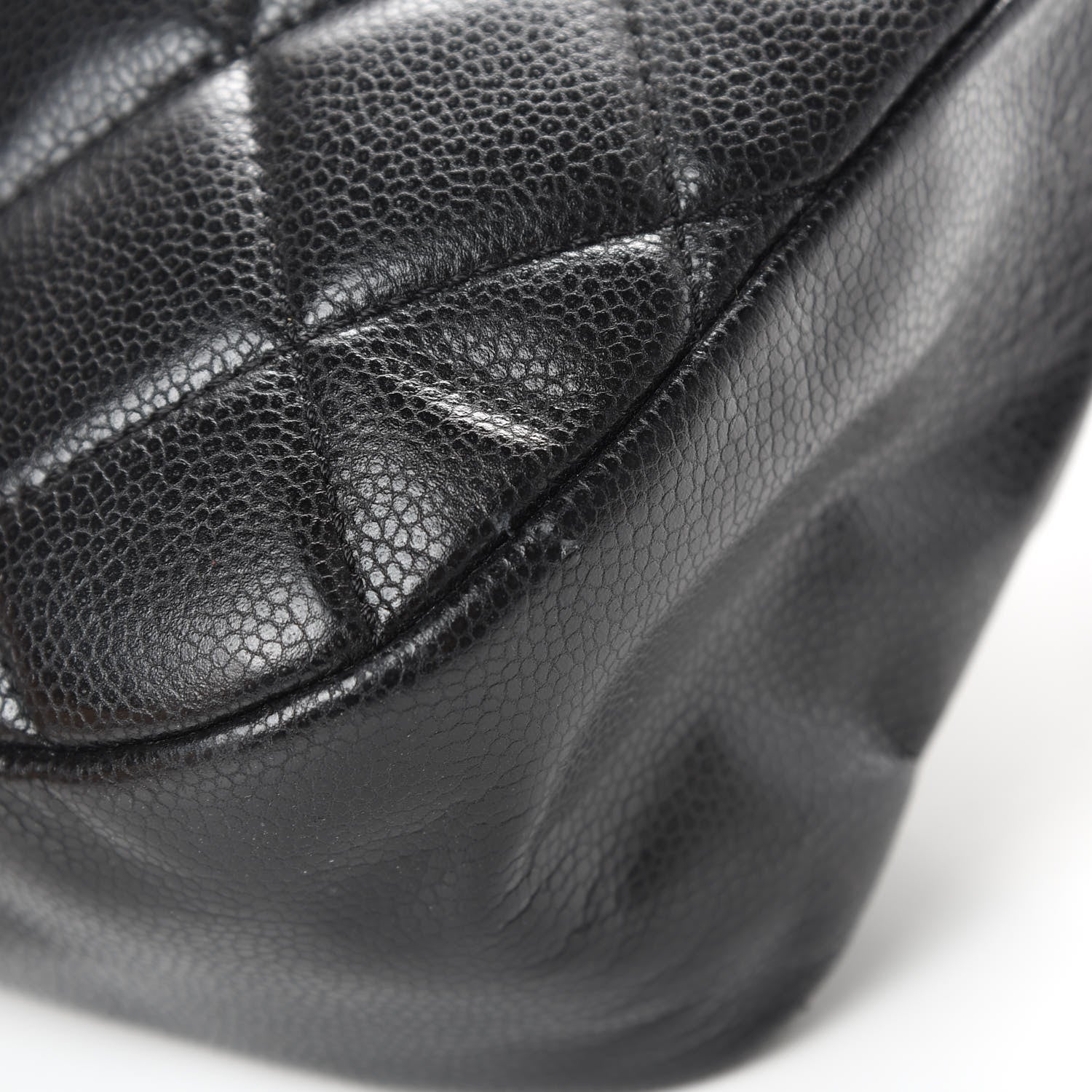 Chanel Caviar Quilted CC Timeless Soft Tote Black 11 of 12