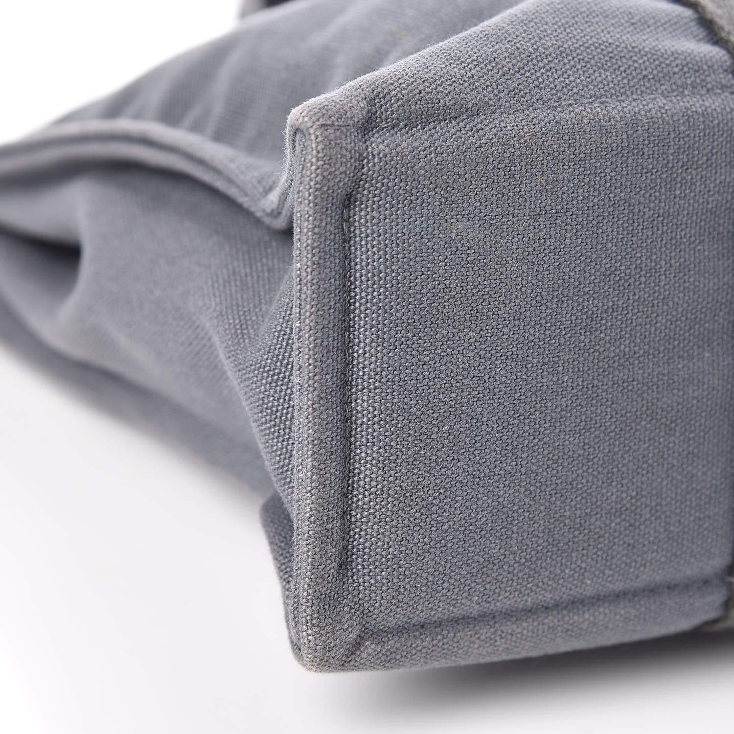 Hermes Canvas Fourre Tout Grey 9 of 10