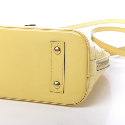 Louis Vuitton Vernis Alma BB Citrine 15 of 15