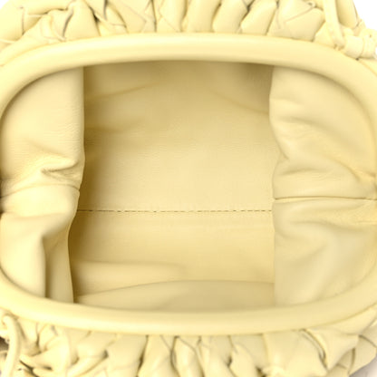 Bottega Veneta Nappa Intrecciato The Mini Pouch Ice Cream 5 of 10