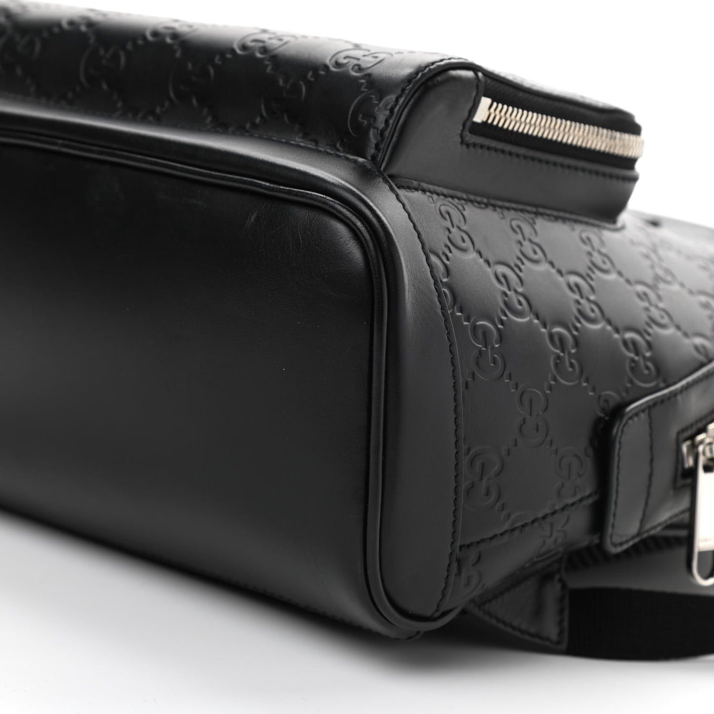 Guccissima Signature Small Day Backpack Black
