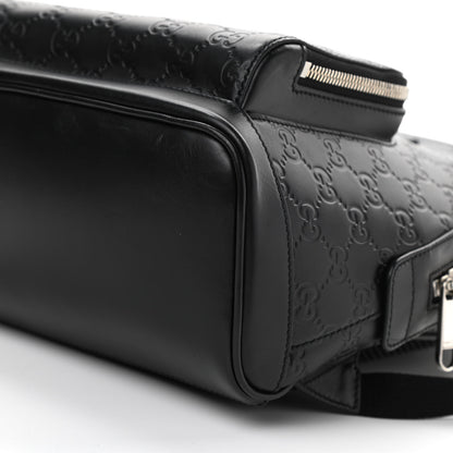 Gucci Guccissima Signature Small Day Backpack Black 10 of 11