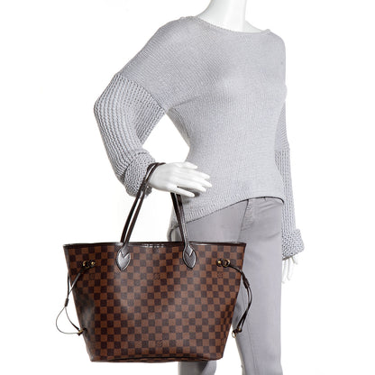 Louis Vuitton Damier Ebene Neverfull MM 2 of 9
