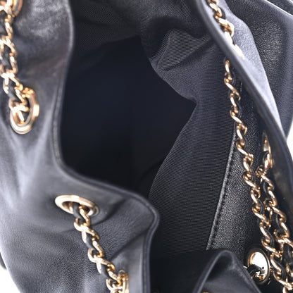 Chanel Lambskin Quilted Large In Seoul Backpack Navy 4 of 4