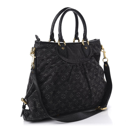 Louis Vuitton Denim Neo Cabby GM Black 4 of 10