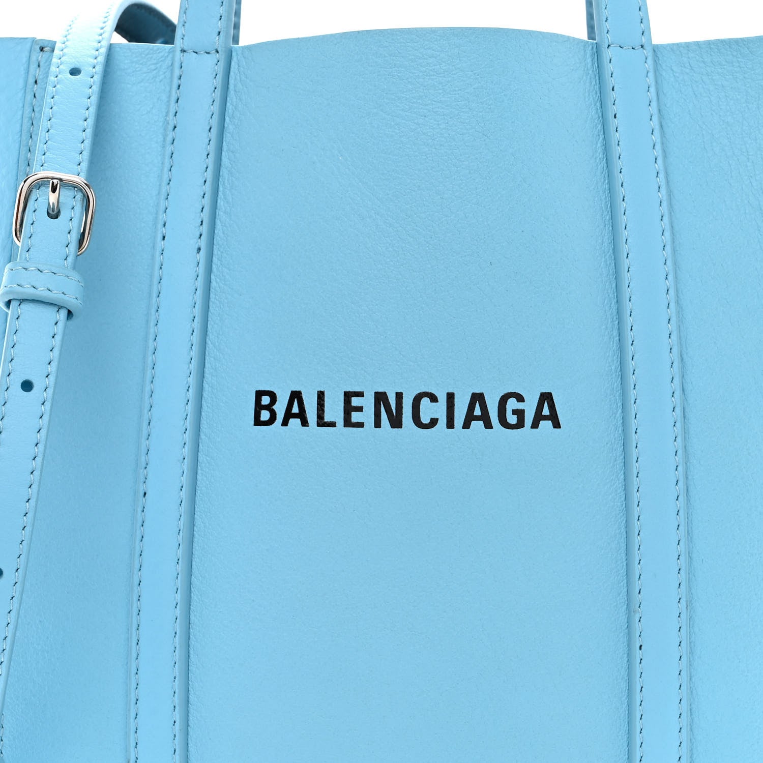 Balenciaga Calfskin XXS Everyday Tote Baby Blue 9 of 11