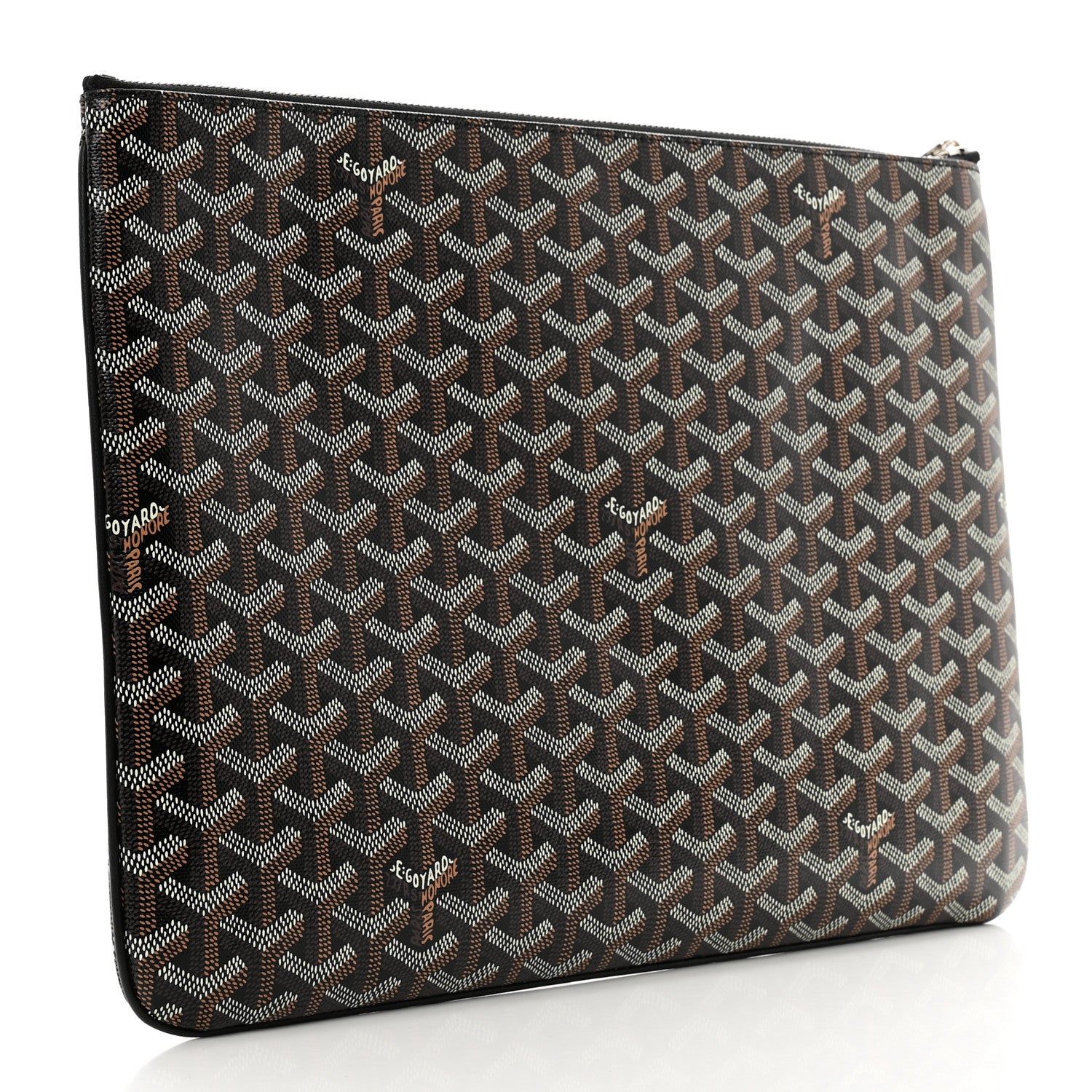 Goyard Goyardine Senat Pochette GM Black 3 of 7