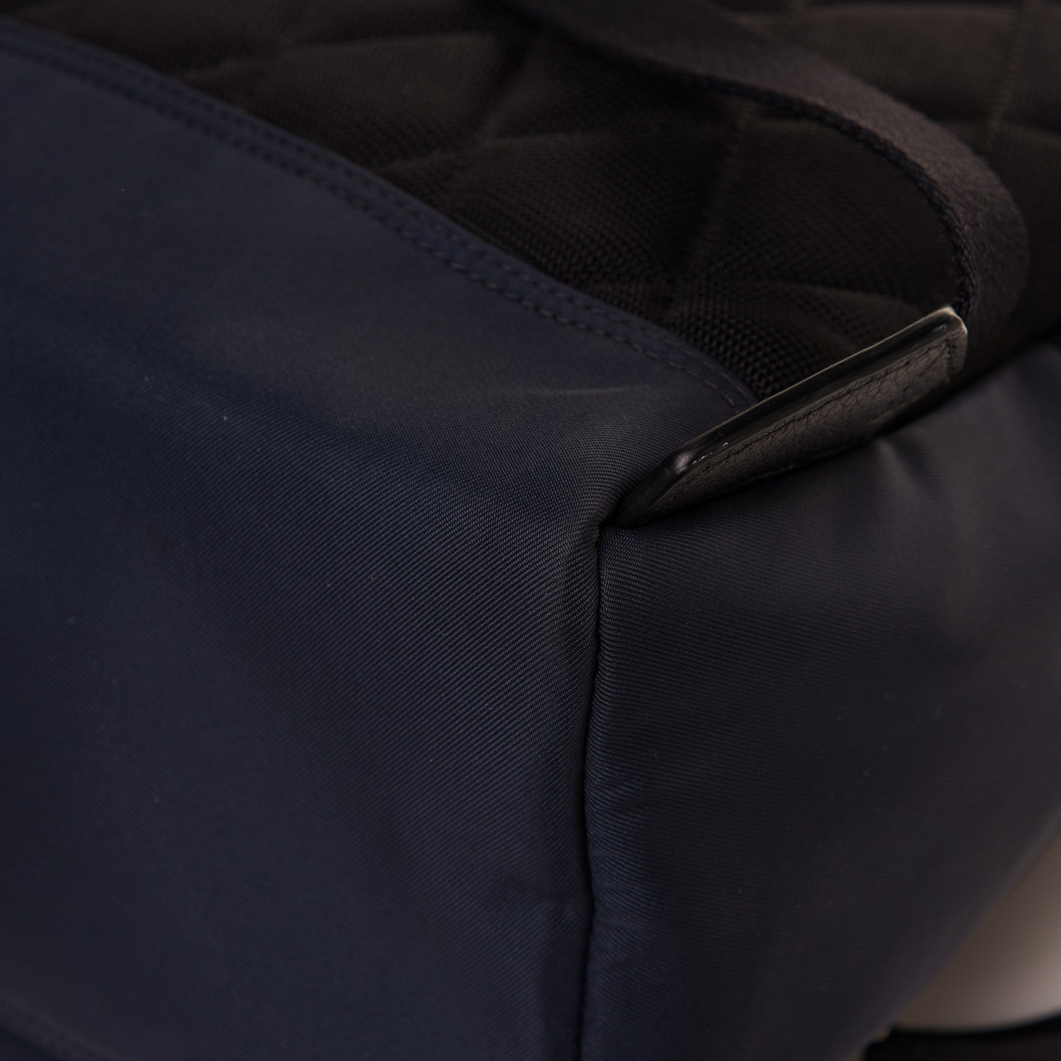 Burberry Nylon Abbeydale Simple Backpack Navy 10 of 11