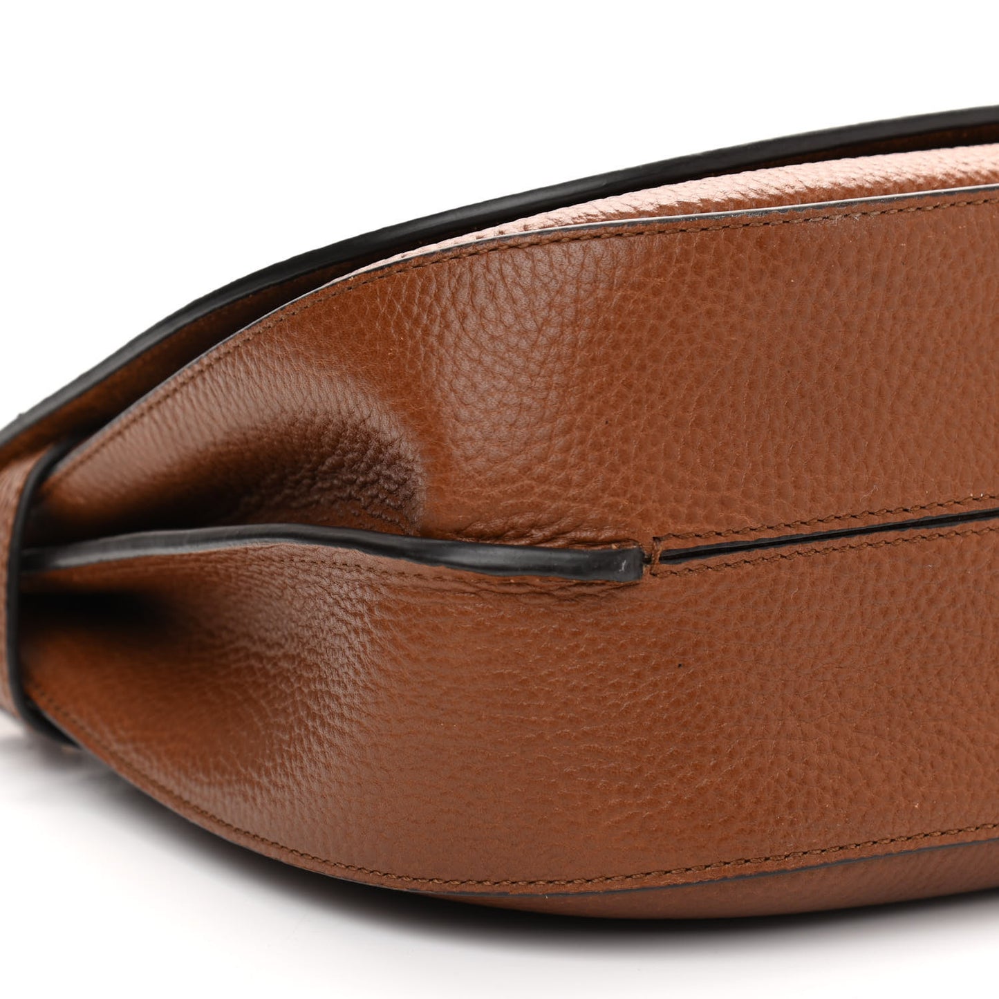 Small Classic Grain Calfskin Amberley Satchel Oak