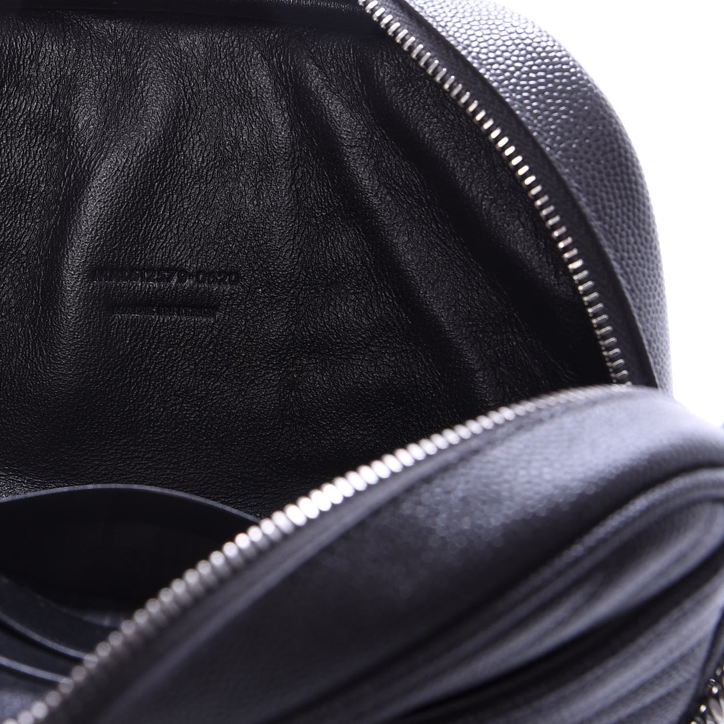 Grain De Poudre Matelasse Monogram Mini Lou Camera Bag Dark Smog