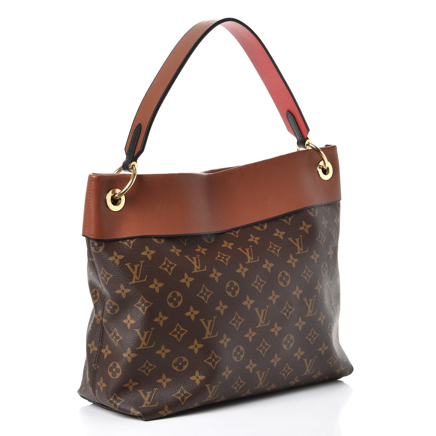 Louis Vuitton Monogram Tuileries Hobo Caramel 3 of 7