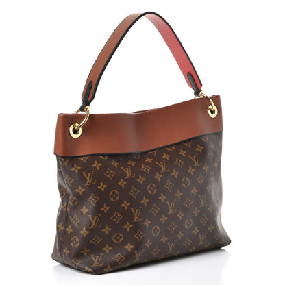 Louis Vuitton Monogram Tuileries Hobo Caramel 3 of 7