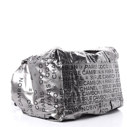 Chanel Lacquered Canvas Medium Unlimited Tote Argent Fonce 4 of 9