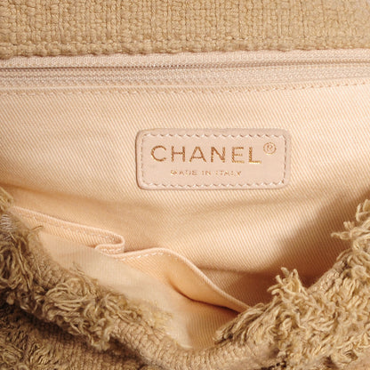Chanel Tweed Nature Flap Dark Beige 6 of 8