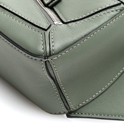 Loewe Calfskin Mini Puzzle Bumbag Dark Sage 8 of 8