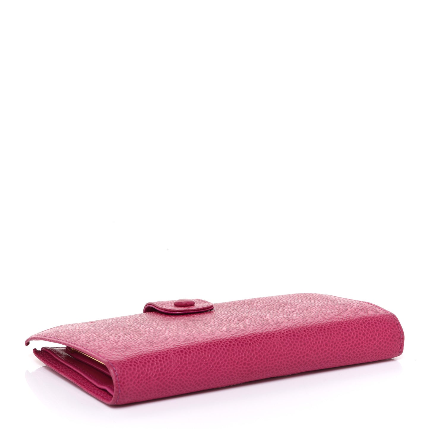 Caviar Timeless CC French Wallet Dark Pink