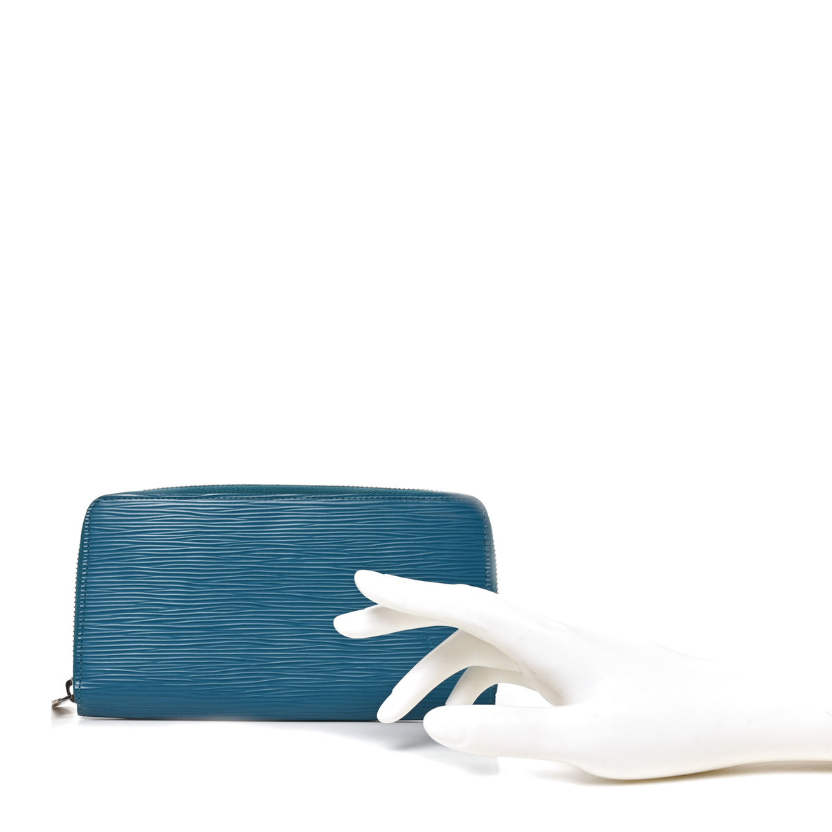 Louis Vuitton Epi Zippy Wallet Turquoise 2 of 6
