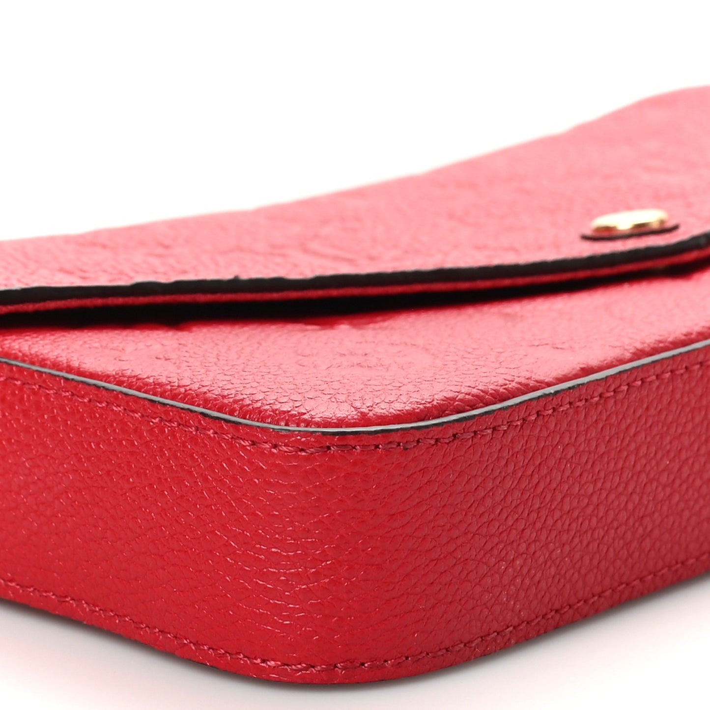 Empreinte Pochette Felicie Chain Wallet Scarlet