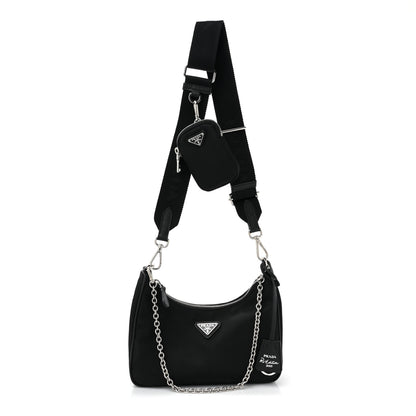 Prada Nylon Re-Edition 2005 Shoulder Bag Black 1 of 10