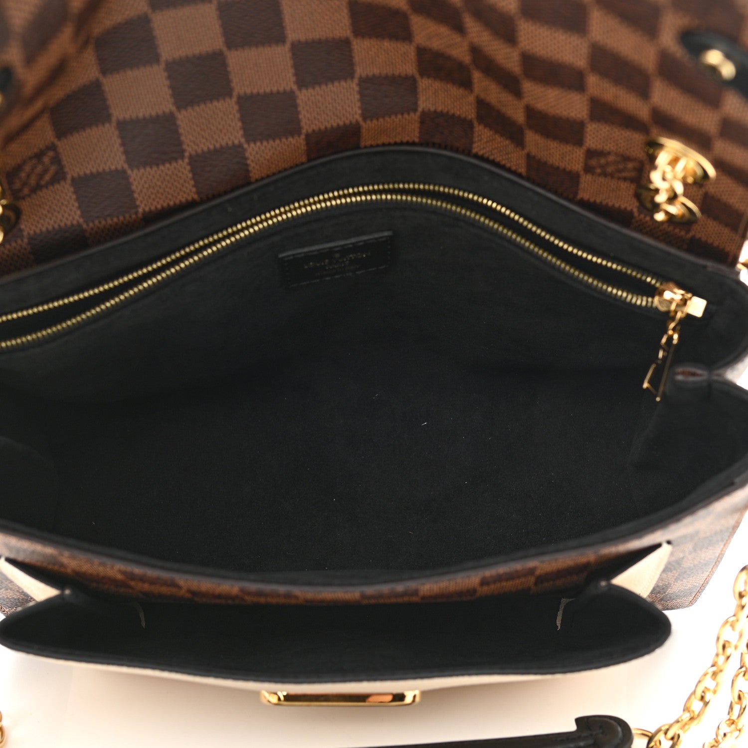 Louis Vuitton Damier Ebene Vavin PM Creme 5 of 10