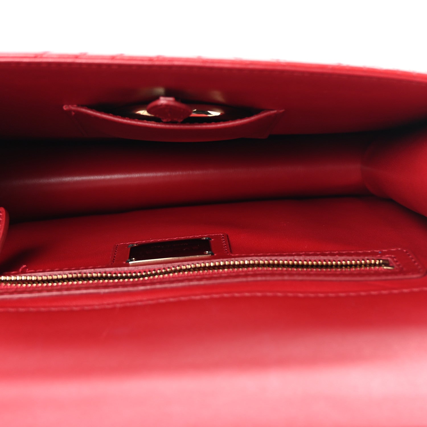 Bulgari Quilted Nappa Smooth Calfskin Serpenti Forever Diamond Blast Shoulder Bag Red 5 of 9