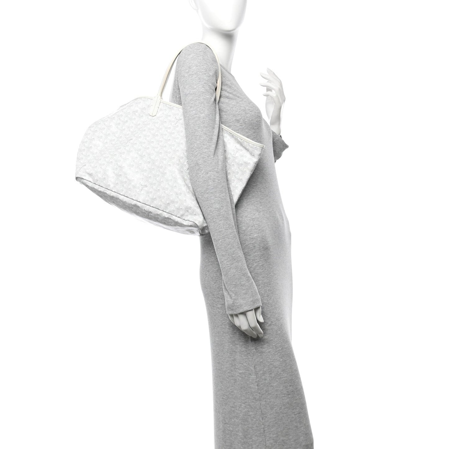 Goyardine Saint Louis PM White