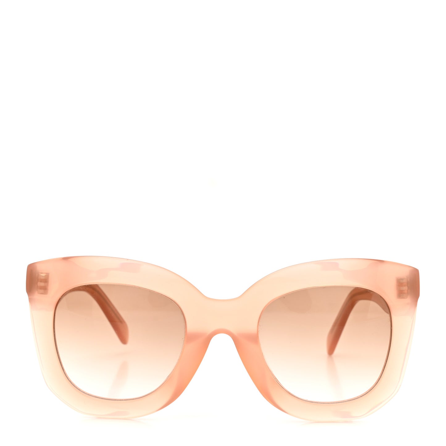 Oversized Round Sunglasses CL4005FN Peach