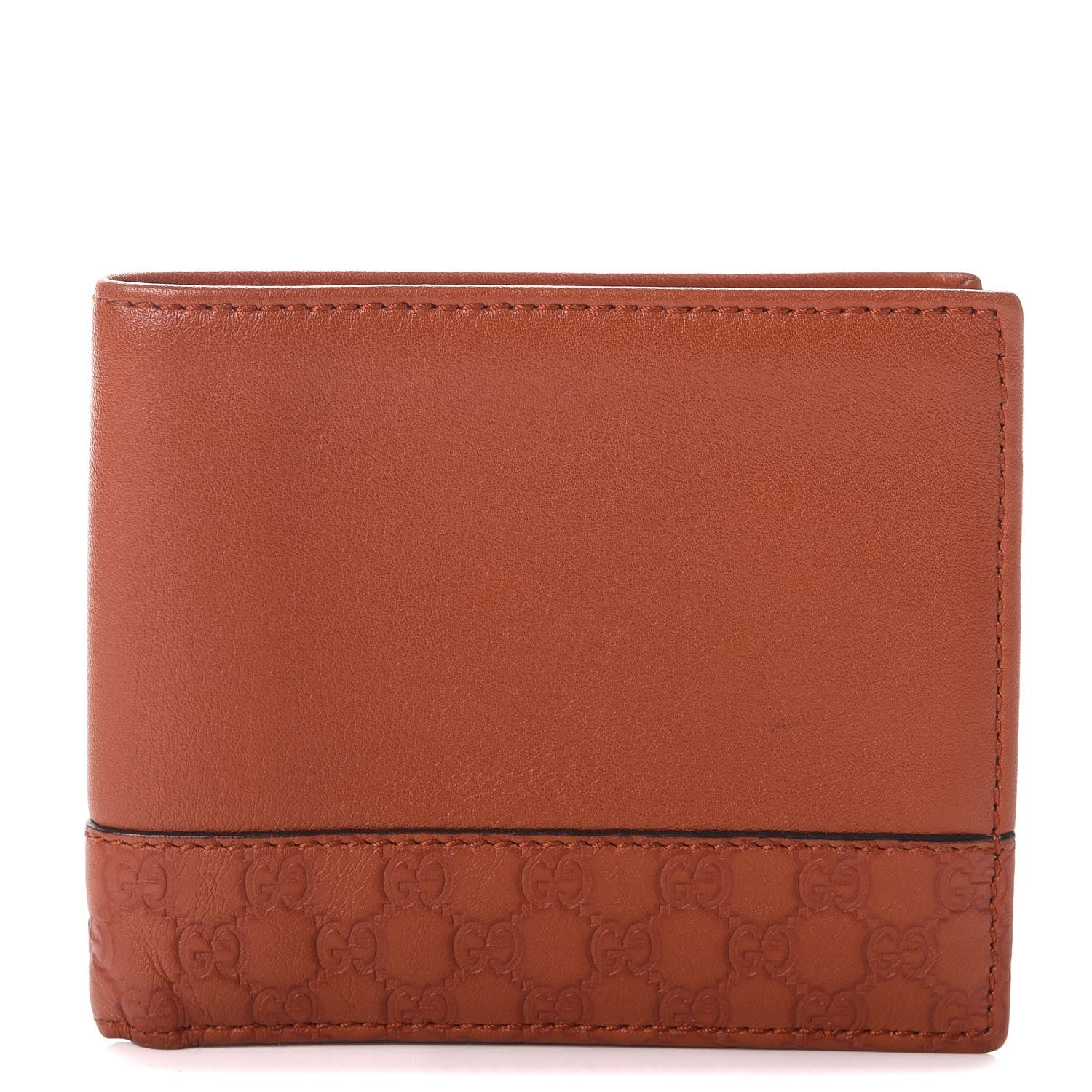 Gucci Calfskin Microguccissima Bi-Fold Wallet Brick 1 of 8