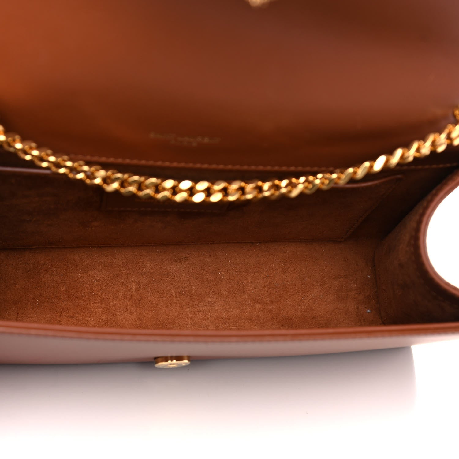 Saint Laurent Smooth Calfskin Medium Classic Monogram Kate Tassel Satchel Brick 5 of 13