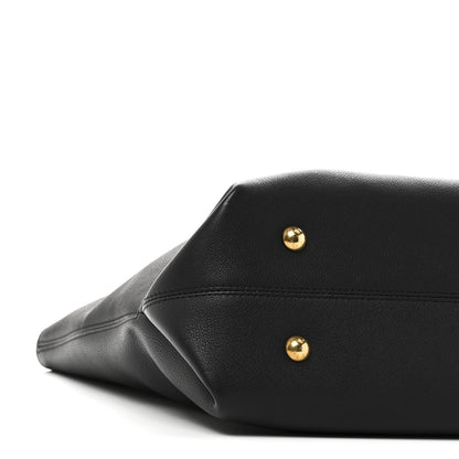 Louis Vuitton Grained Calfskin Low Key Cabas MM Black 8 of 9