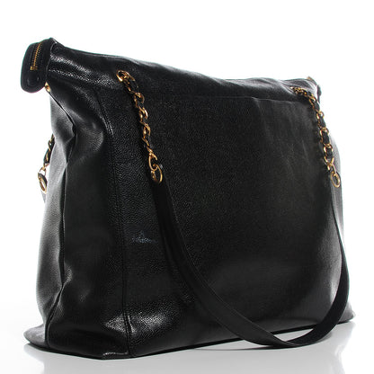 Chanel Caviar Large Shopper Tote Black 3 of 9