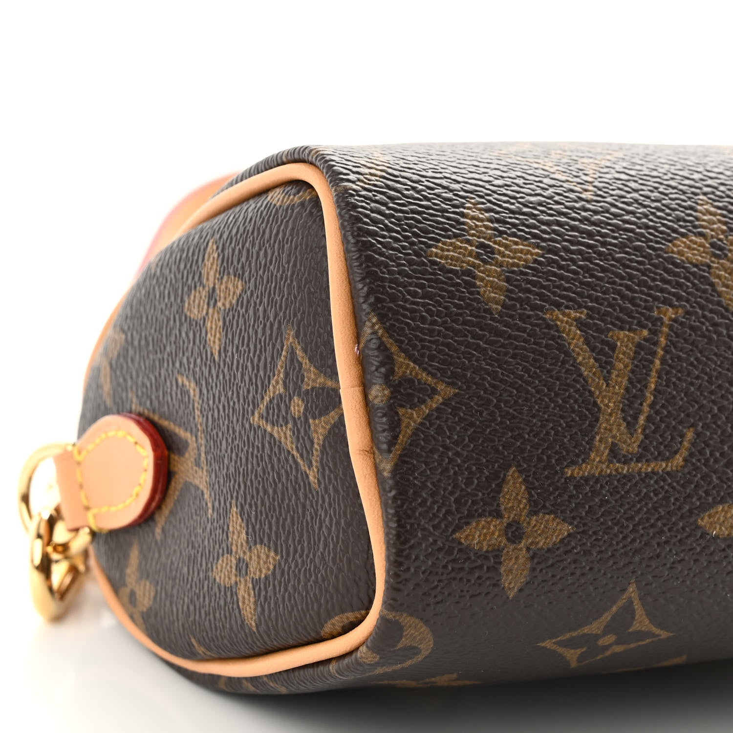 Louis Vuitton Monogram Vivienne Ice Skating Nano Speedy Bandouliere Pink 8 of 9
