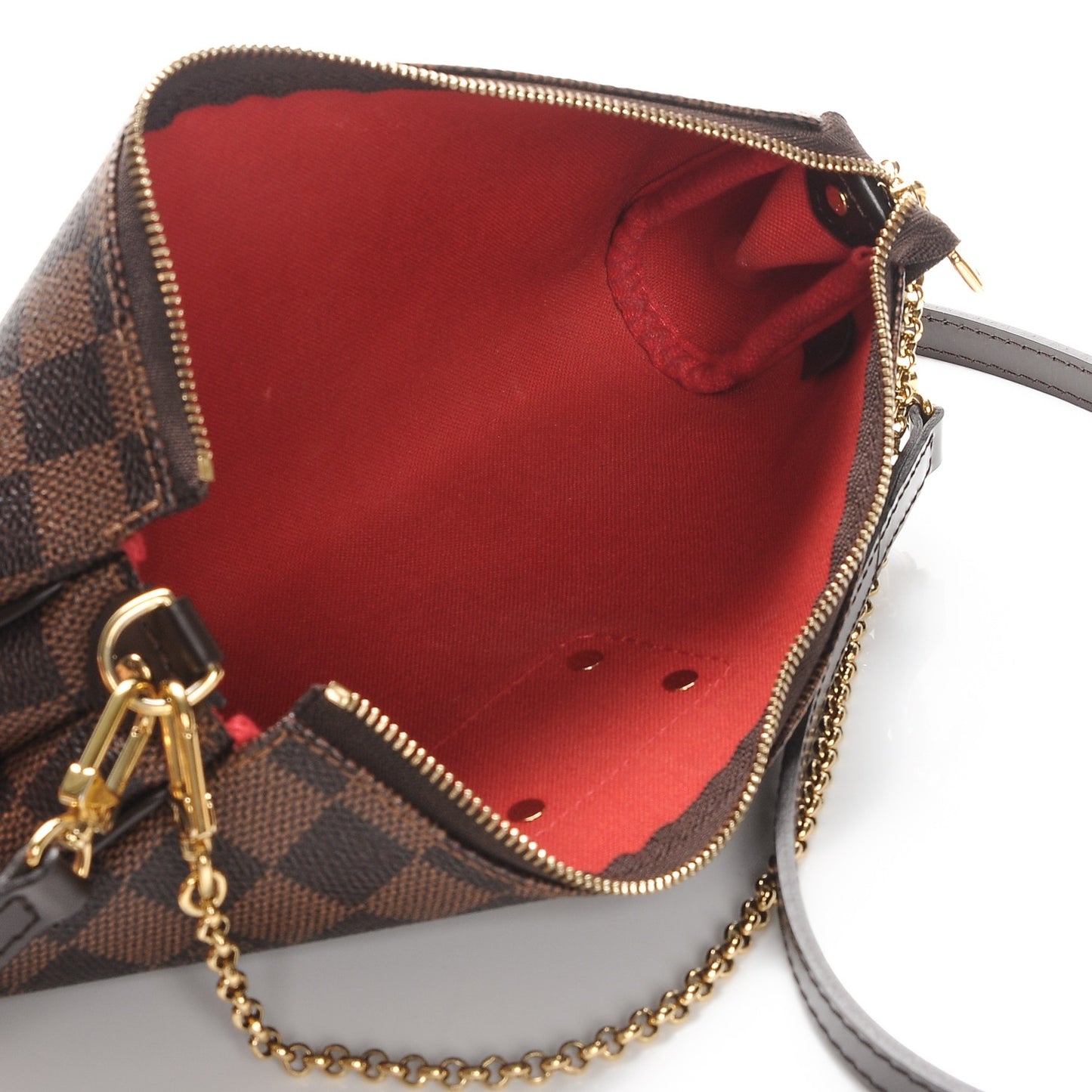 Damier Ebene Eva Clutch