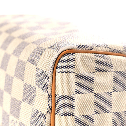 Louis Vuitton Damier Azur Speedy Bandouliere 25 10 of 31