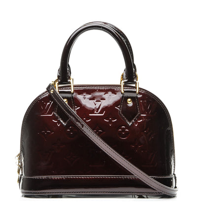Louis Vuitton Vernis Alma BB Amarante 1 of 8