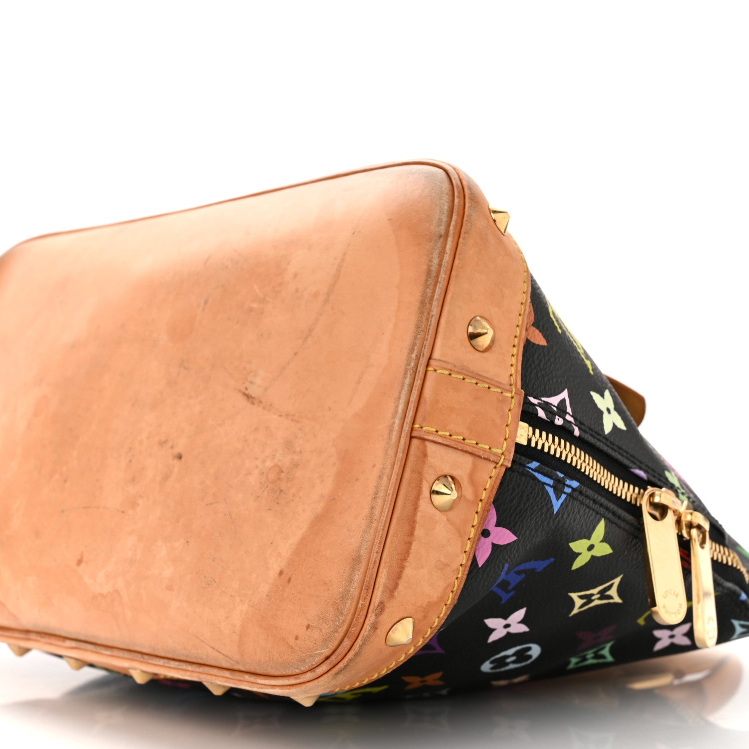 Louis Vuitton Monogram Multicolor Alma Black 9 of 12