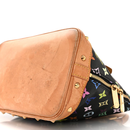 Louis Vuitton Monogram Multicolor Alma Black 9 of 12